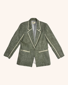 Madly Sweetly - Herringbone Blazer
