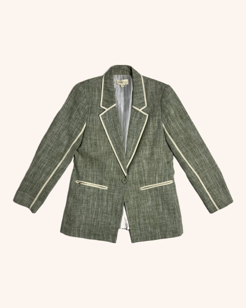 Madly Sweetly - Herringbone Blazer