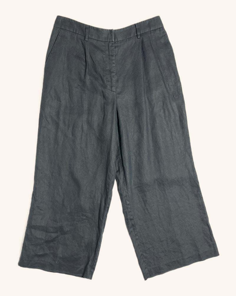 Gregory - Linen Cropped Pants