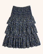 Moochi - Floral Tiered Maxi Skirt