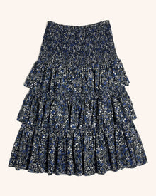 Moochi - Floral Tiered Maxi Skirt