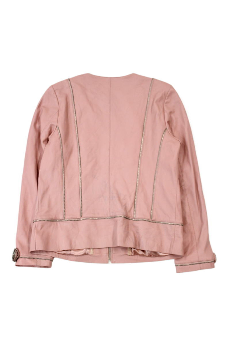 Bradley Bayou - Pink Leather Jacket
