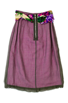 Dolce & Gabbana - Chiffon Layer Pencil skirt