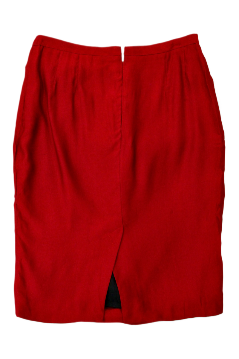 Jean Paul Gaultier - Silk Pencil Skirt