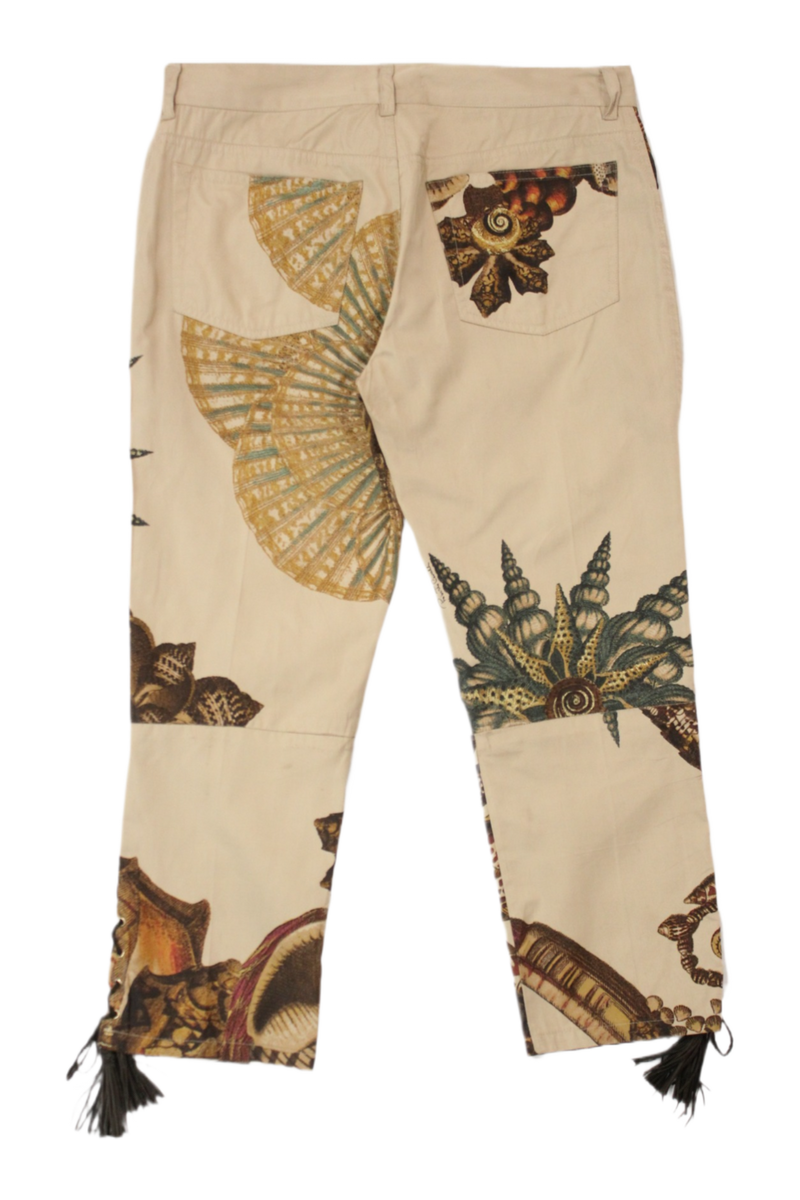 Roberto Cavalli - Shell Print Capris