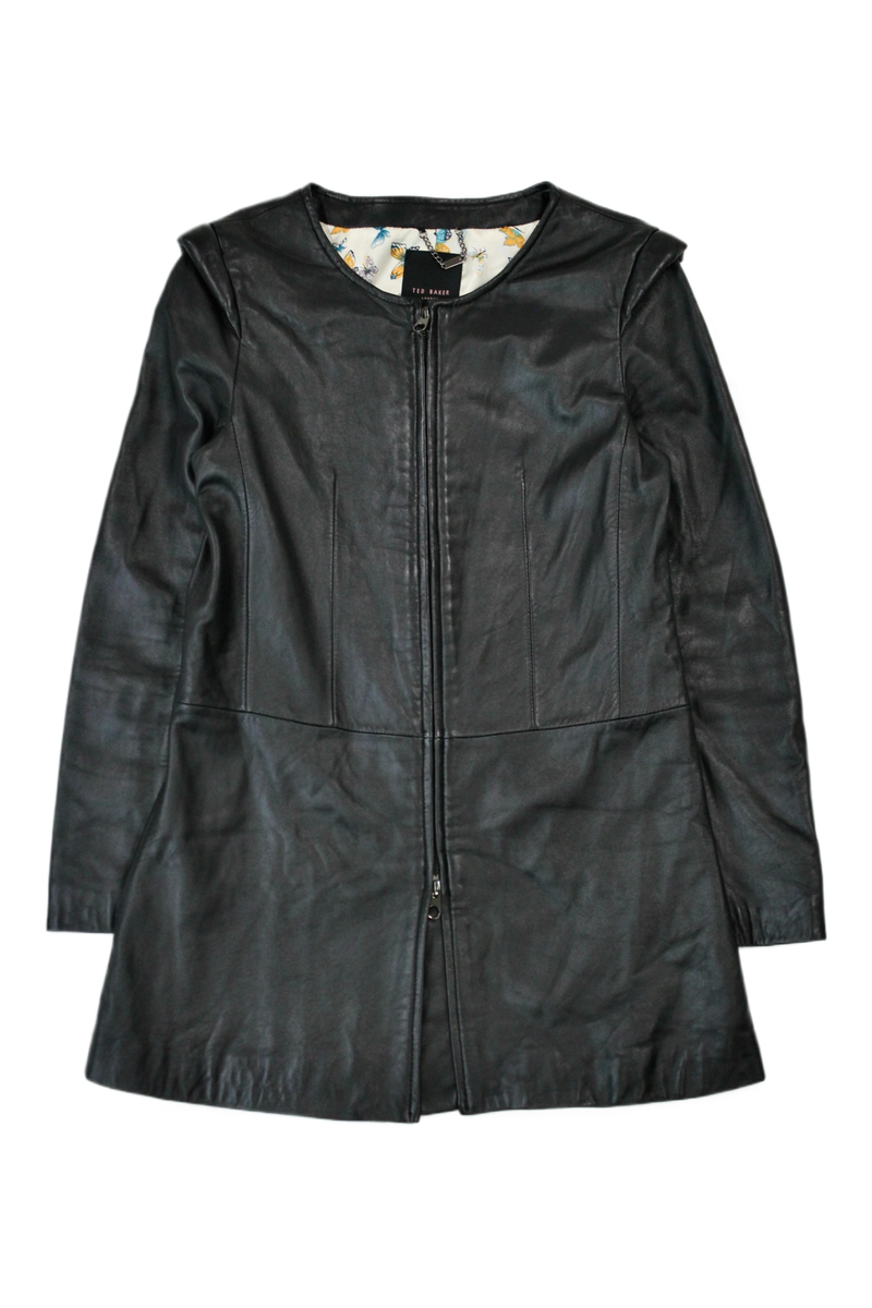 Ted Baker - Leather Minimal Jacket