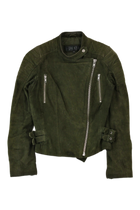 Meotine - Suede Biker Jacket