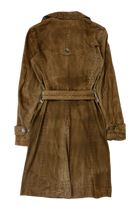 Theory - Perforated Leather Trench