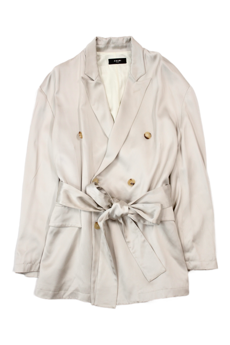 Amiri - Satin Short Coat