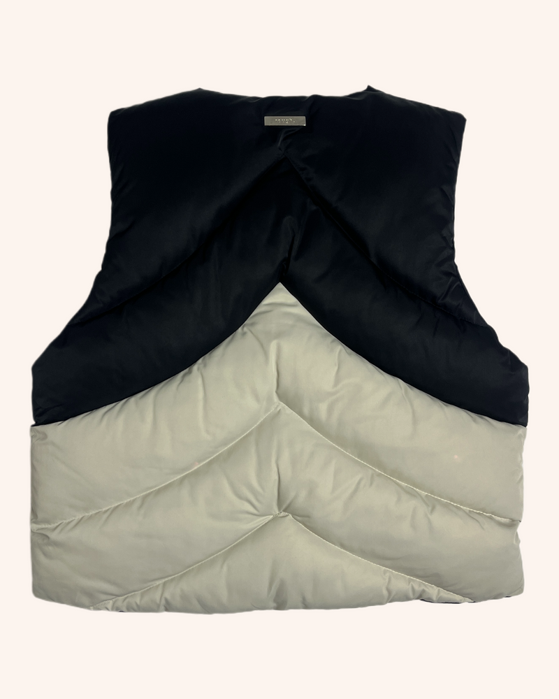 Rough - Two Tone Puffer Vest