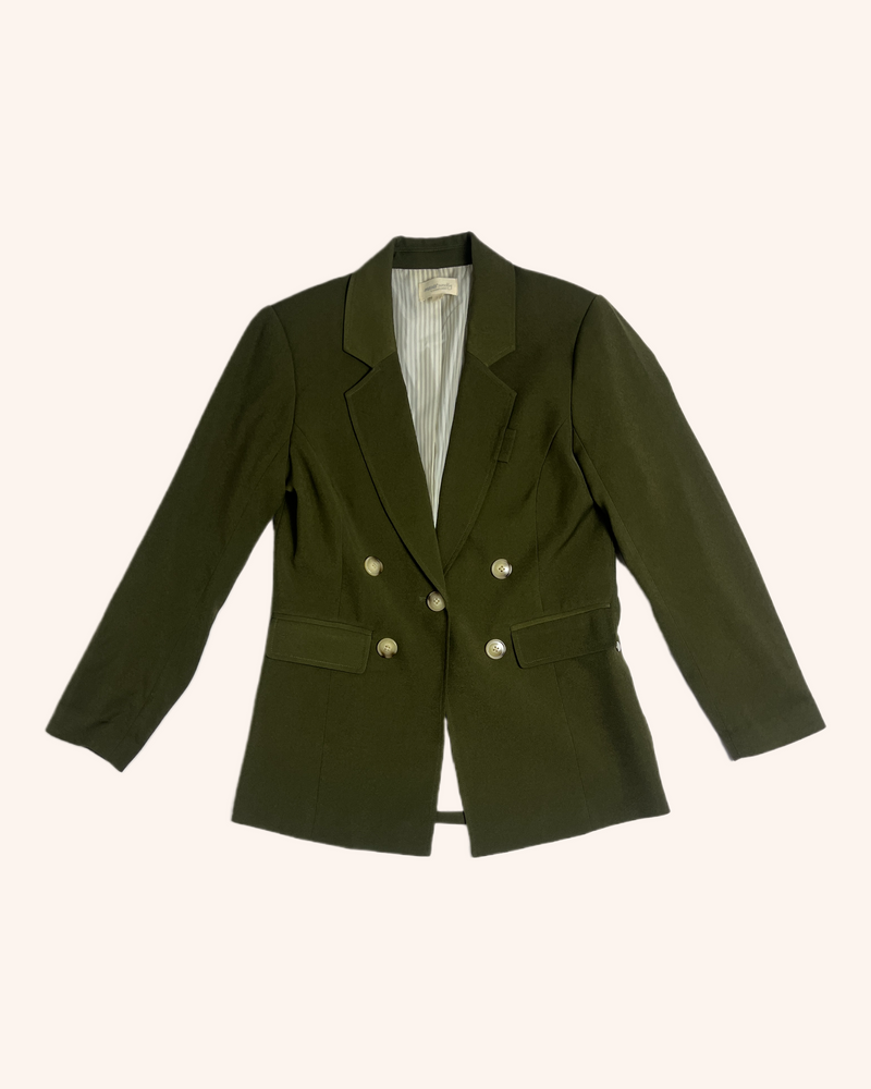 Madly Sweetly - Faux Double Breasted Blazer