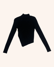 Urban Revivo - Ribbed Asymmetric Top