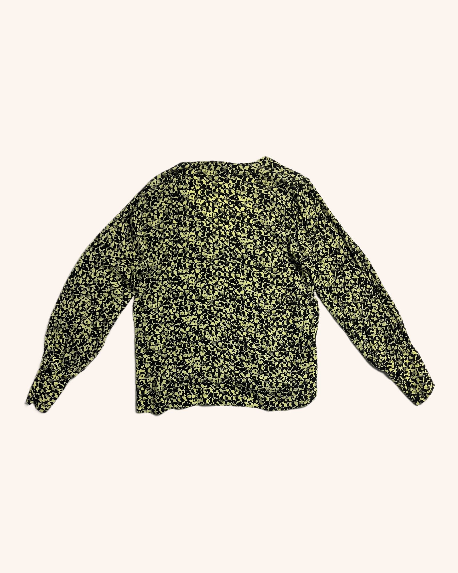 Ganni - Flower Pattern Top