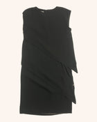 Pierre Cardin - Asymmetric Layered Midi Dress