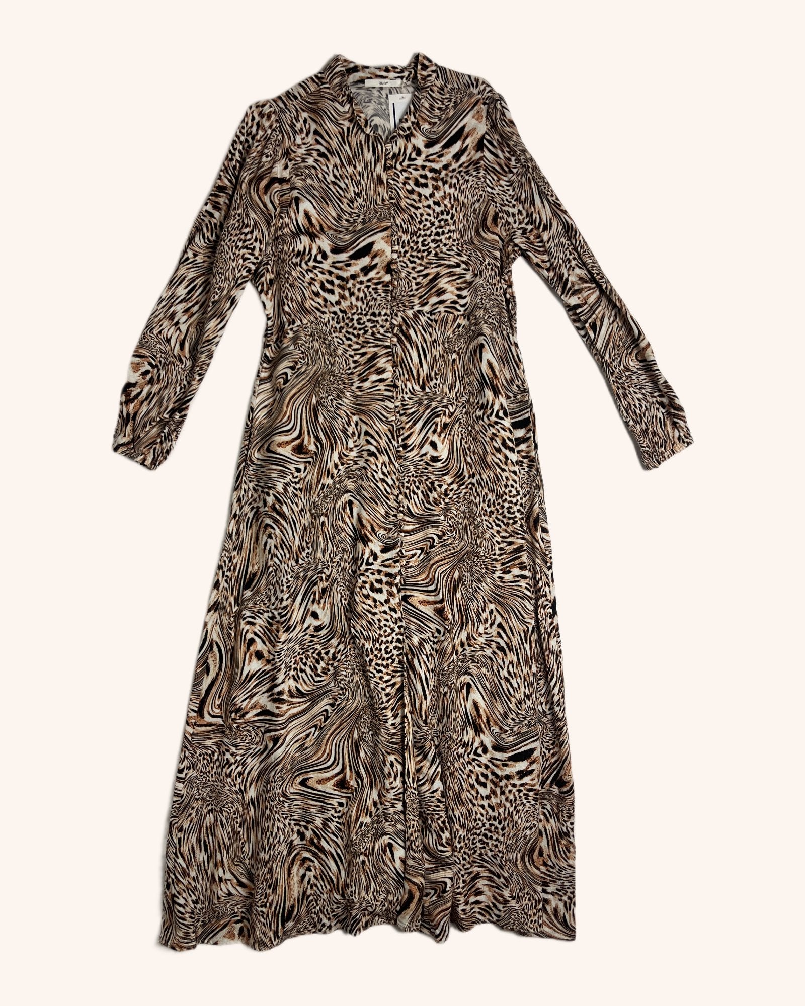 Ruby - Animal Print Maxi Dress