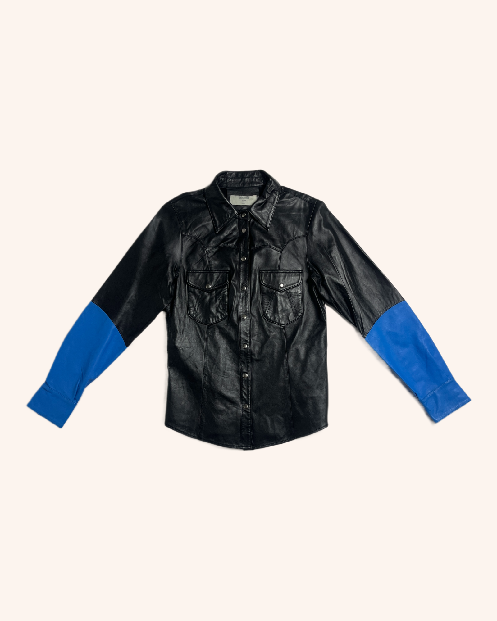 OneTeaspoon - Leather Button Up Shirt