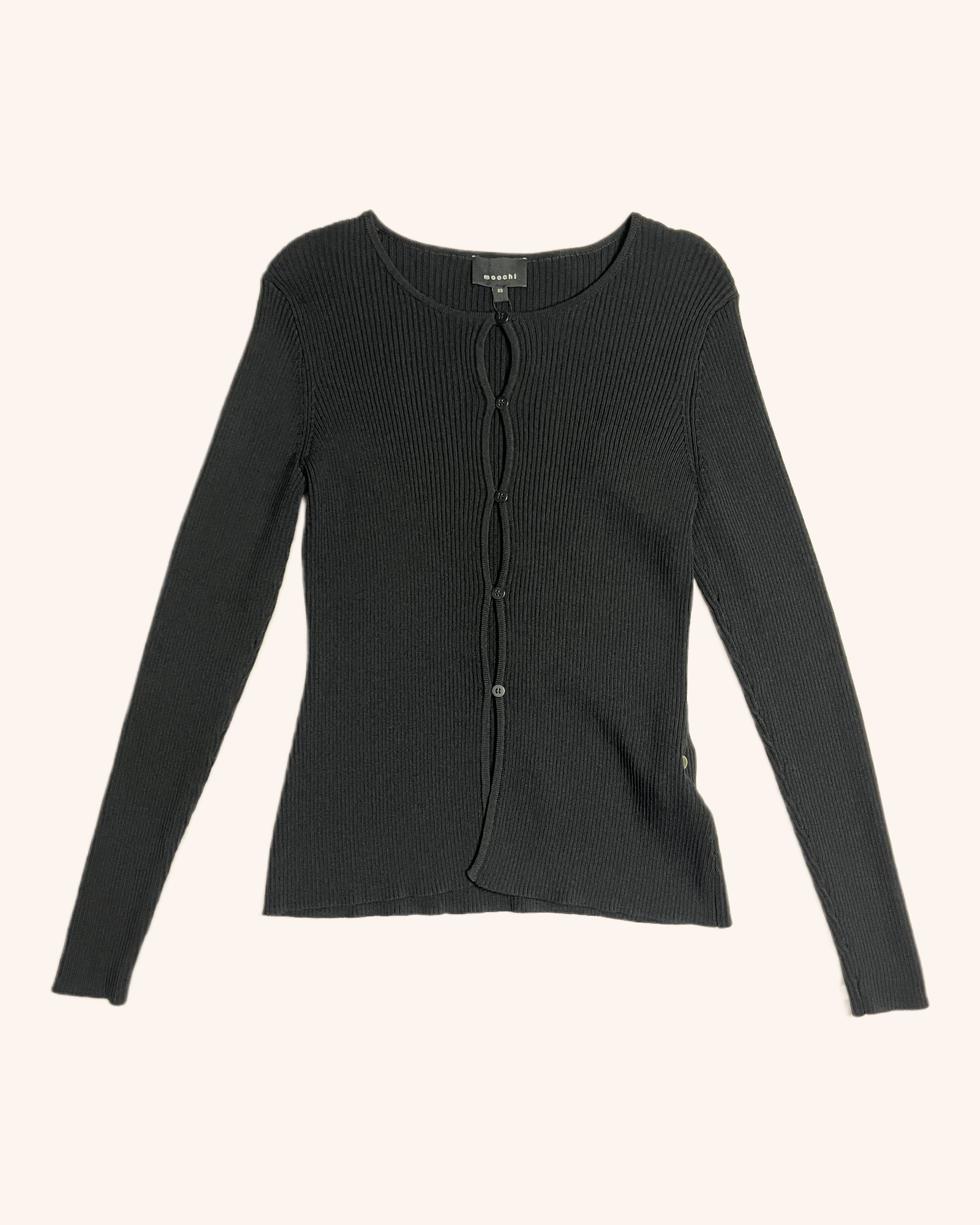 Moochi - Ribbed Cardigan