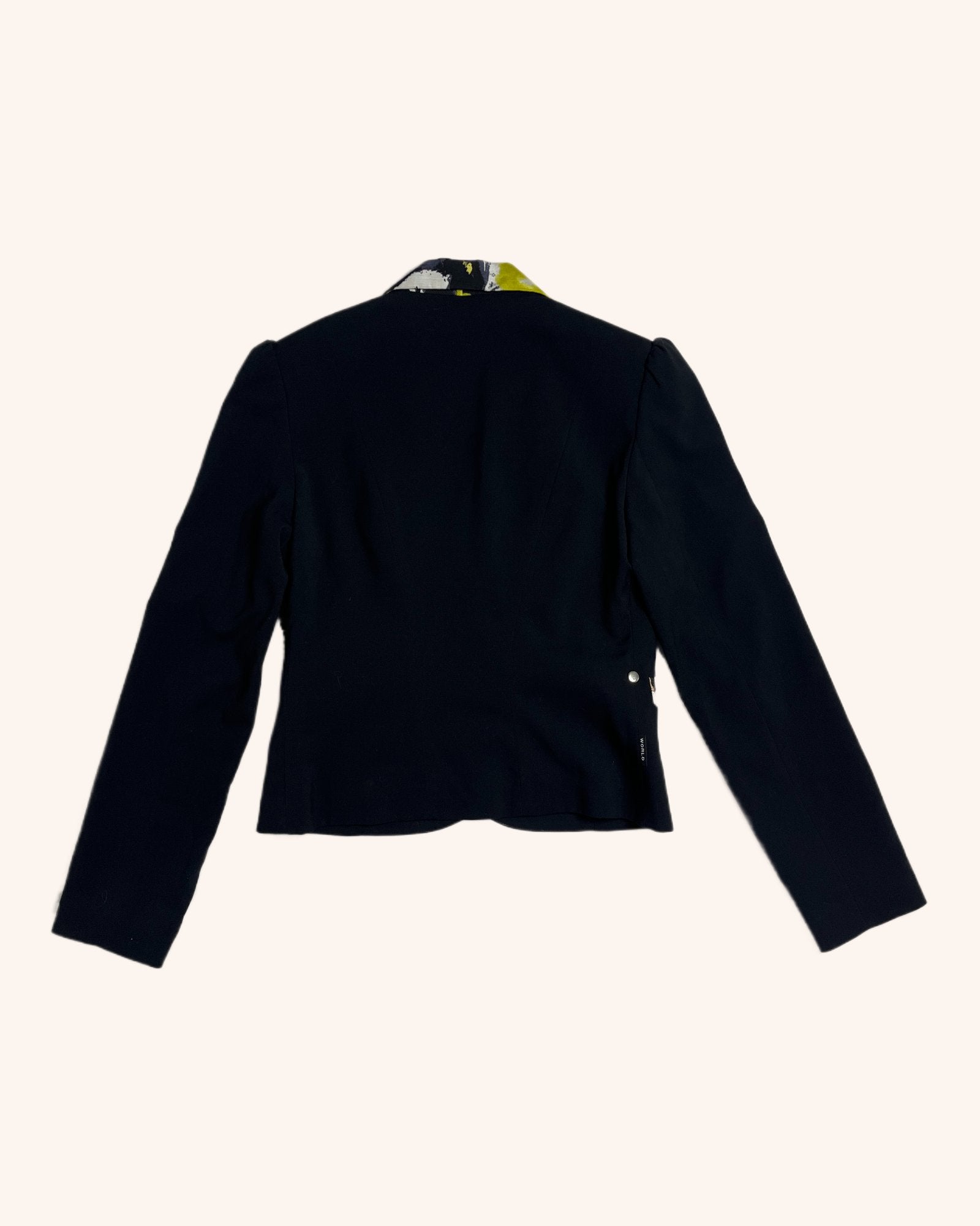World Famous - Abstract Detail Blazer