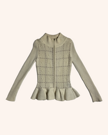 Alannah Hill - Wool Ruffle Hem Jacket