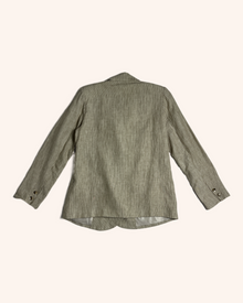Ruby - Linen Pinstripe Blazer