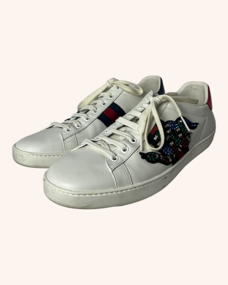 Gucci - Snake Detail Sneakers