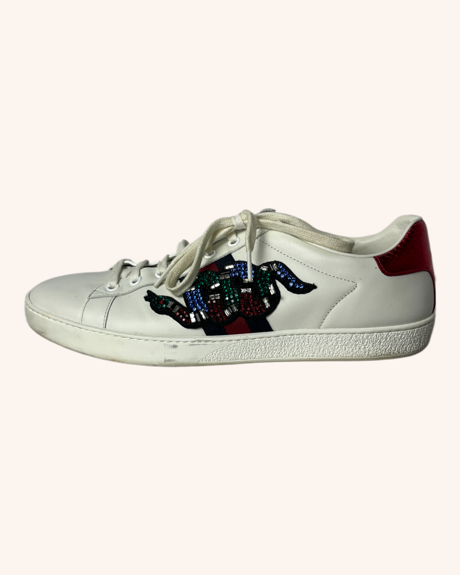 Gucci - Snake Detail Sneakers
