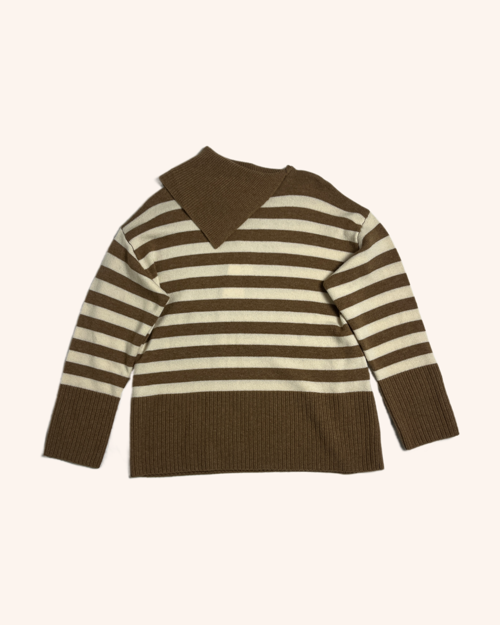 Caitlin Crisp - Wool Blend Striped Jumper
