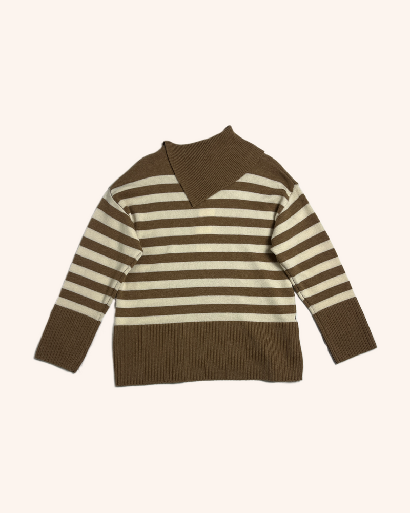 Caitlin Crisp - Wool Blend Striped Jumper