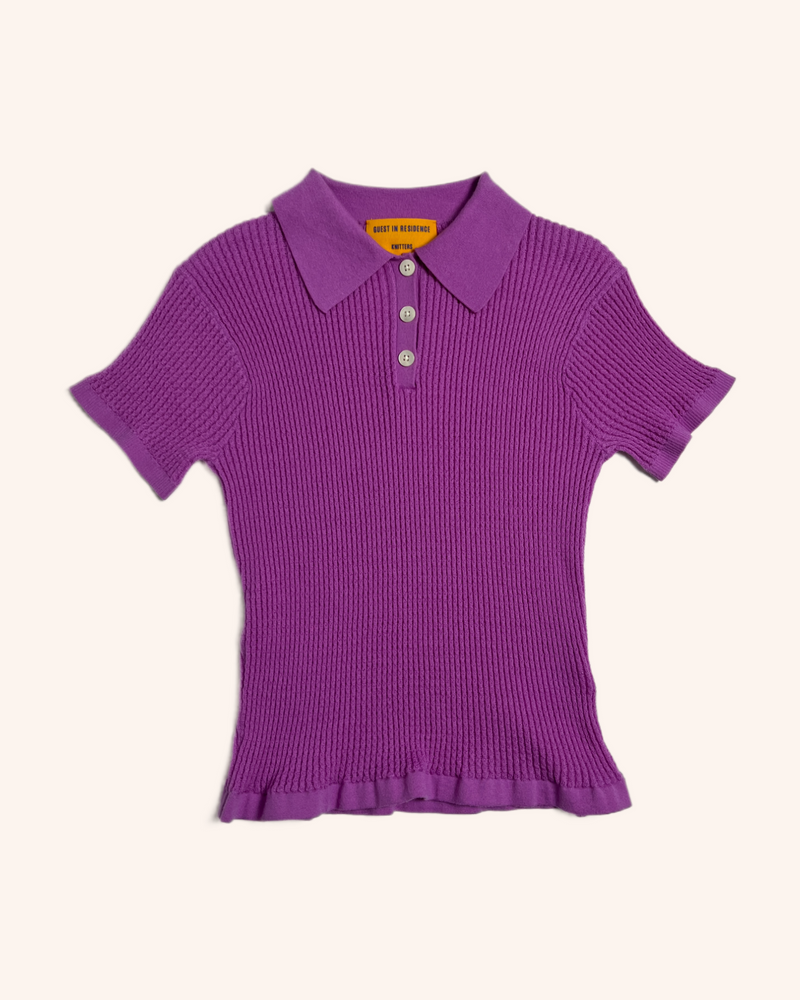 Guest In Residence - Cashmere Polo Top
