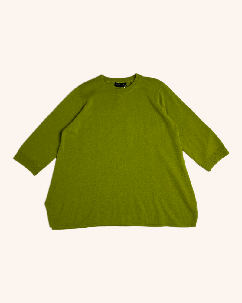 Nicola Waite - Mid Sleeve Cashmere Jumper