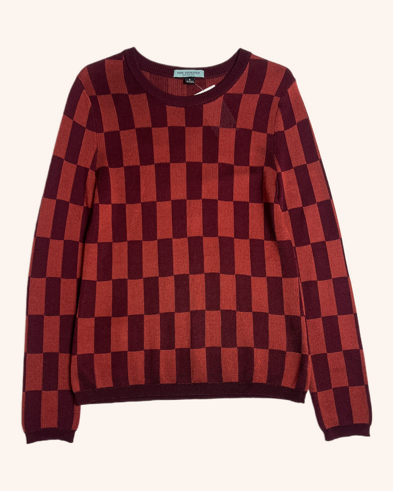 Kate Sylvester - Checkered Knit Jumper