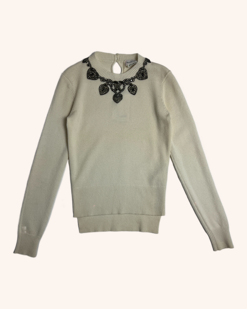 Alexander McQueen - Cashmere Embellished Jumper