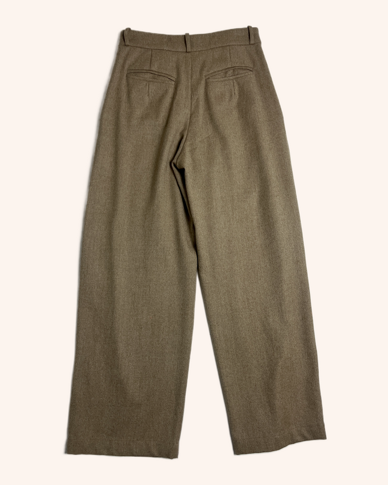 Mina - Wool Trousers