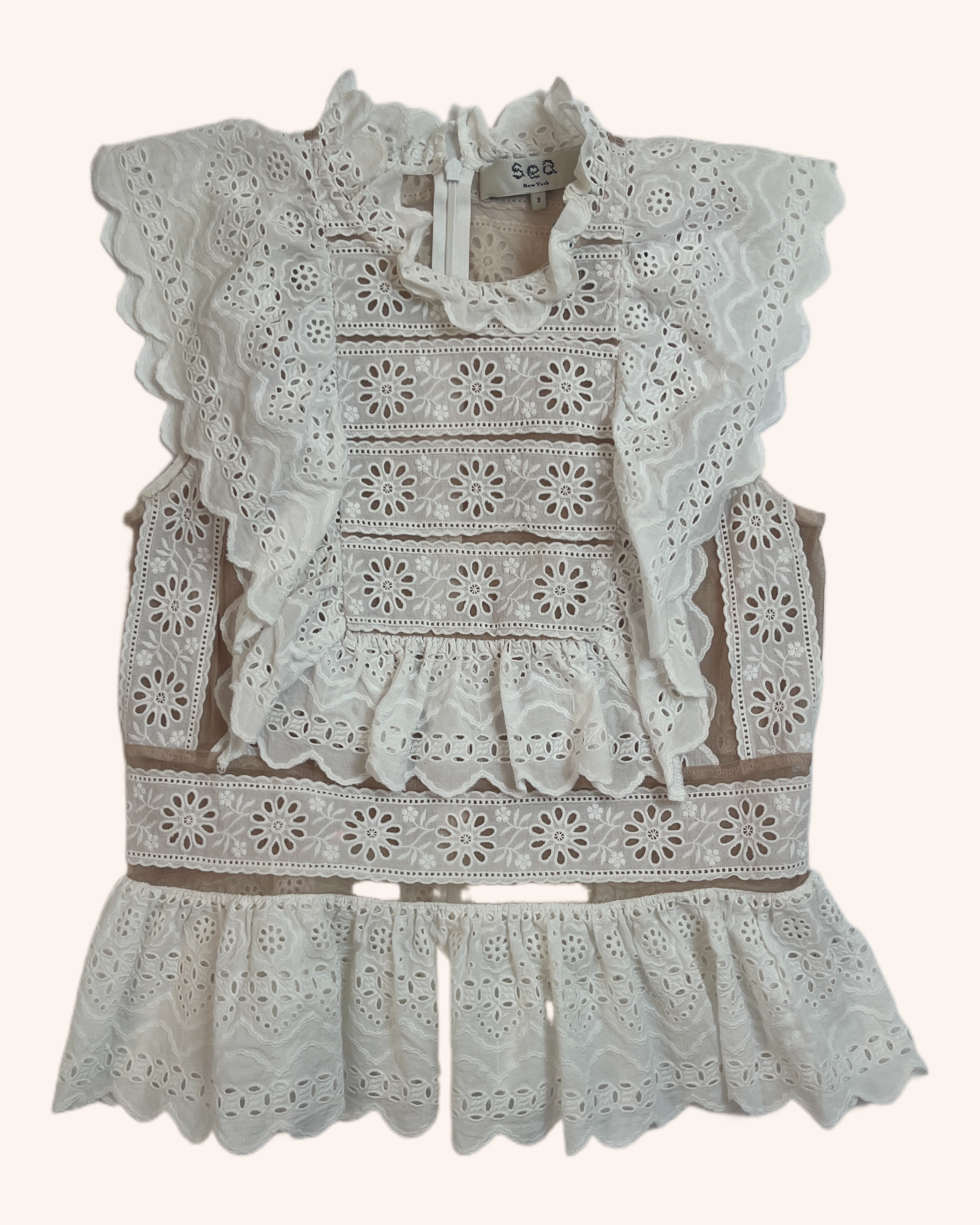 Sea New York - Embroidered Top