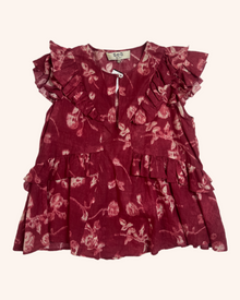 Sea New York - Abstract Floral Top
