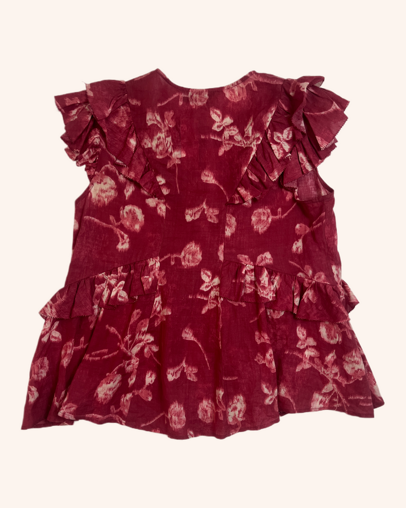 Sea New York - Abstract Floral Top