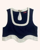 Staud - Linen Cropped Top