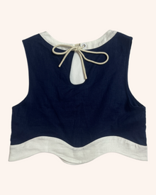 Staud - Linen Cropped Top