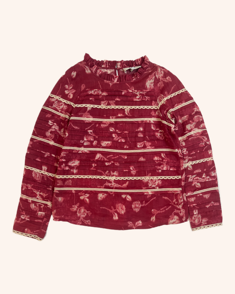 Sea New York - Abstract Floral Top