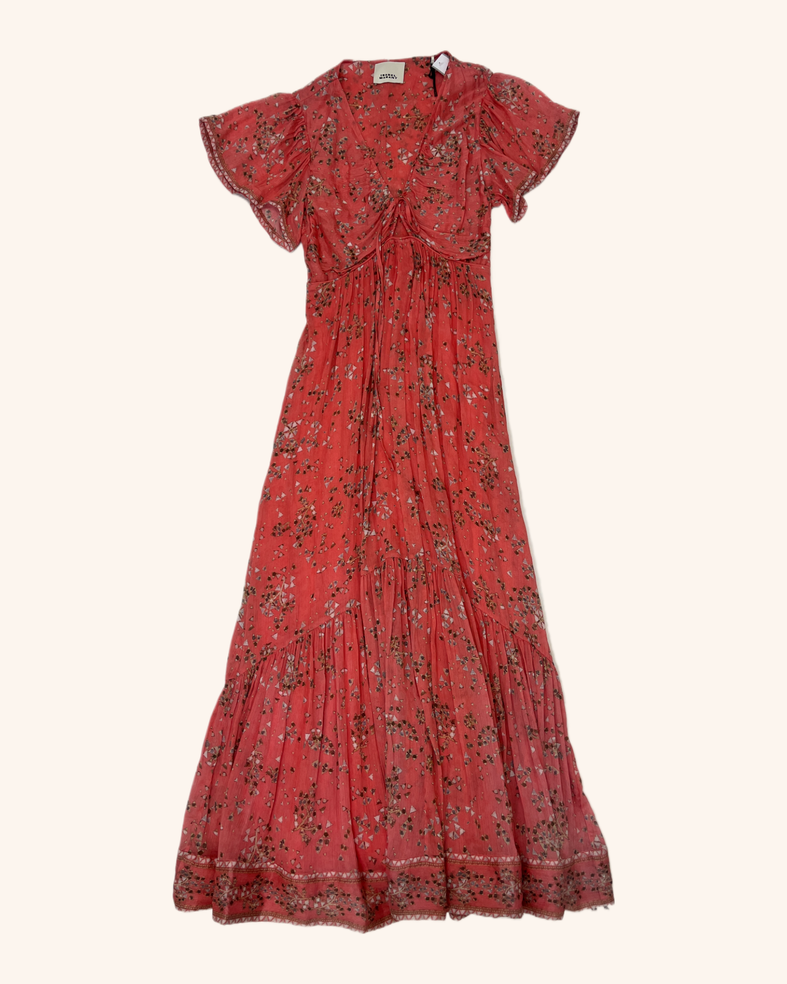 Isabel Marant - Triangle Print Maxi Dress