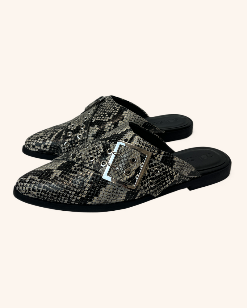 Sol Sana - Reptile Pattern Mules