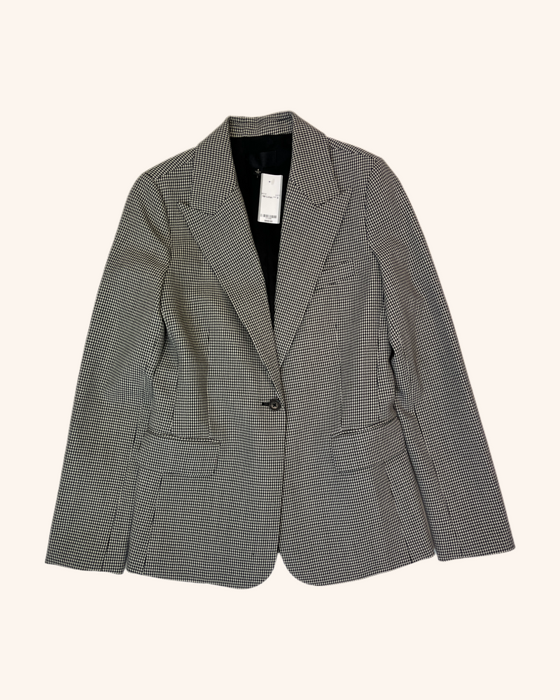 Nili Lotan - Wool Houndstooth Blazer