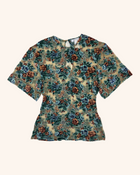 Rabanne - Floral Top