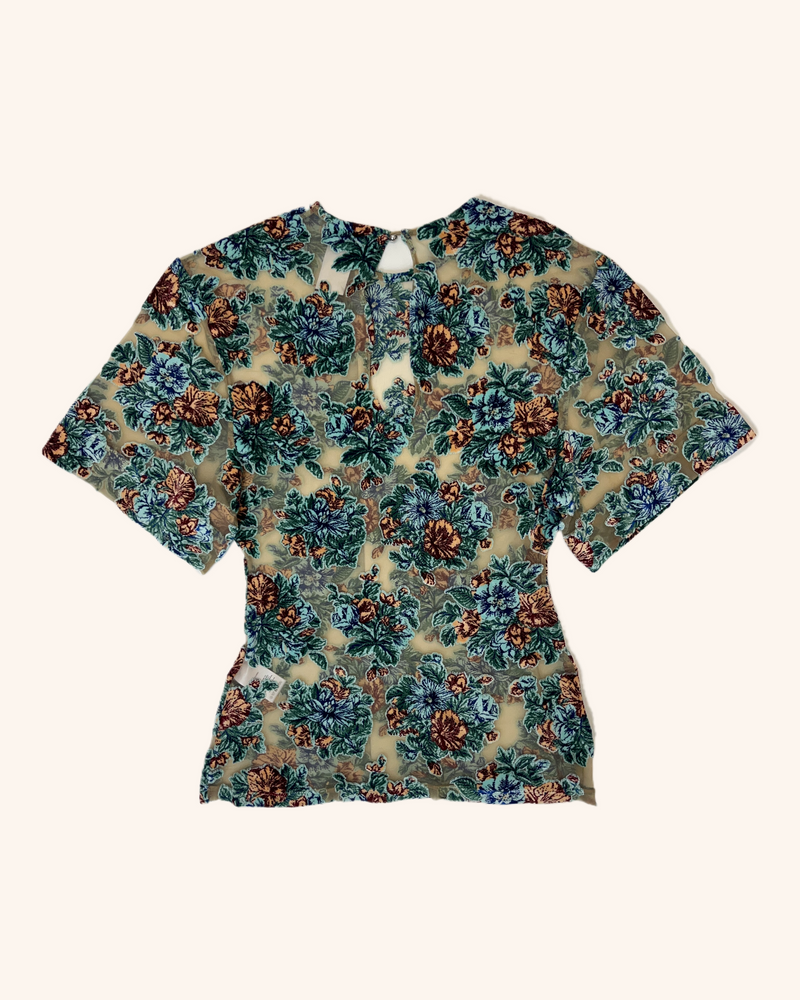 Rabanne - Floral Top