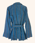 Diega - Striped Linen Blazer