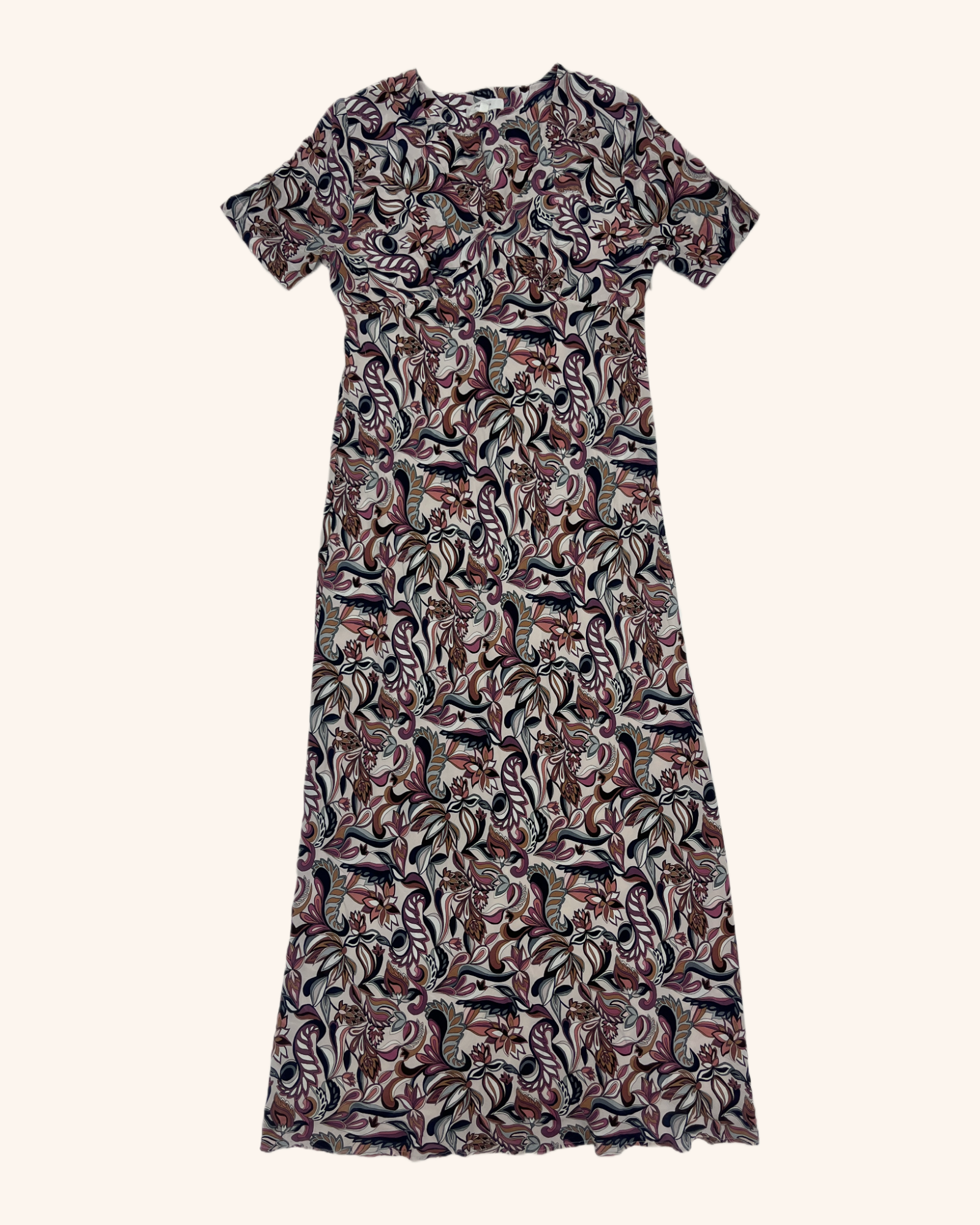Juliette Hogan - Silk Floral Maxi Dress