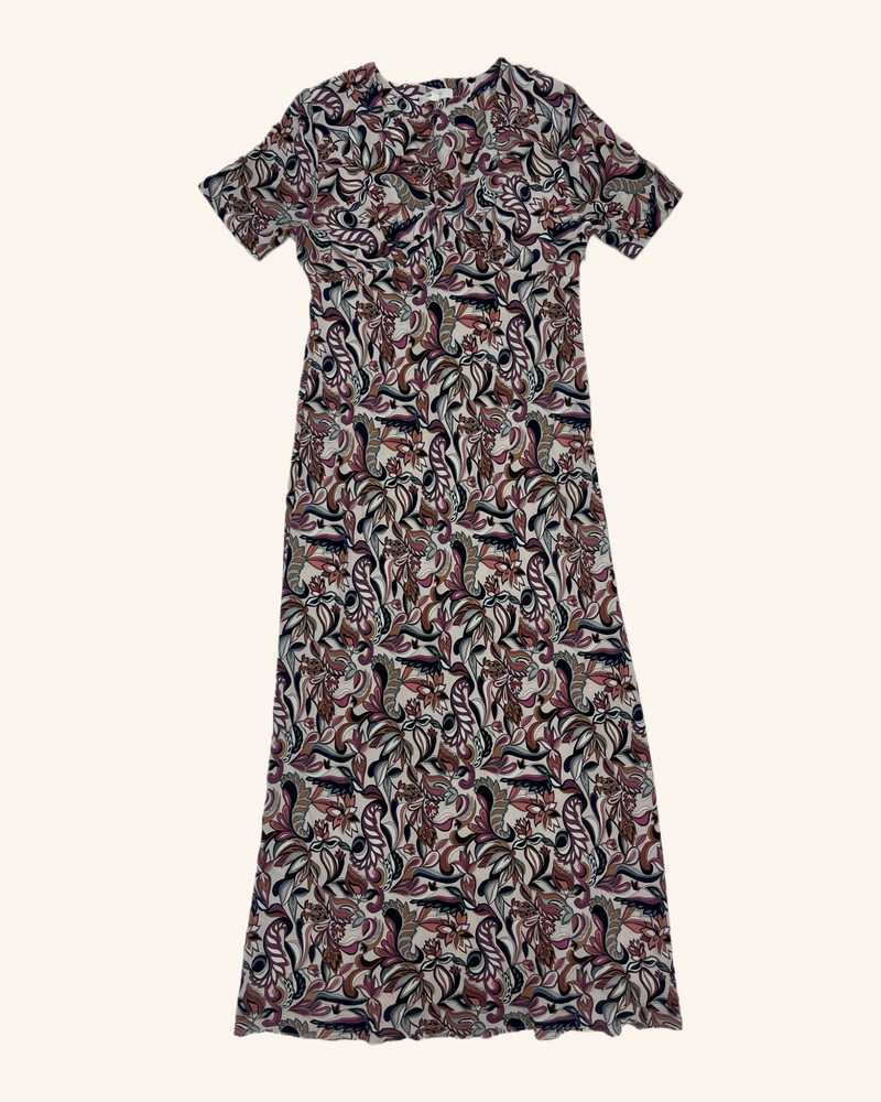 Juliette Hogan - Silk Floral Maxi Dress