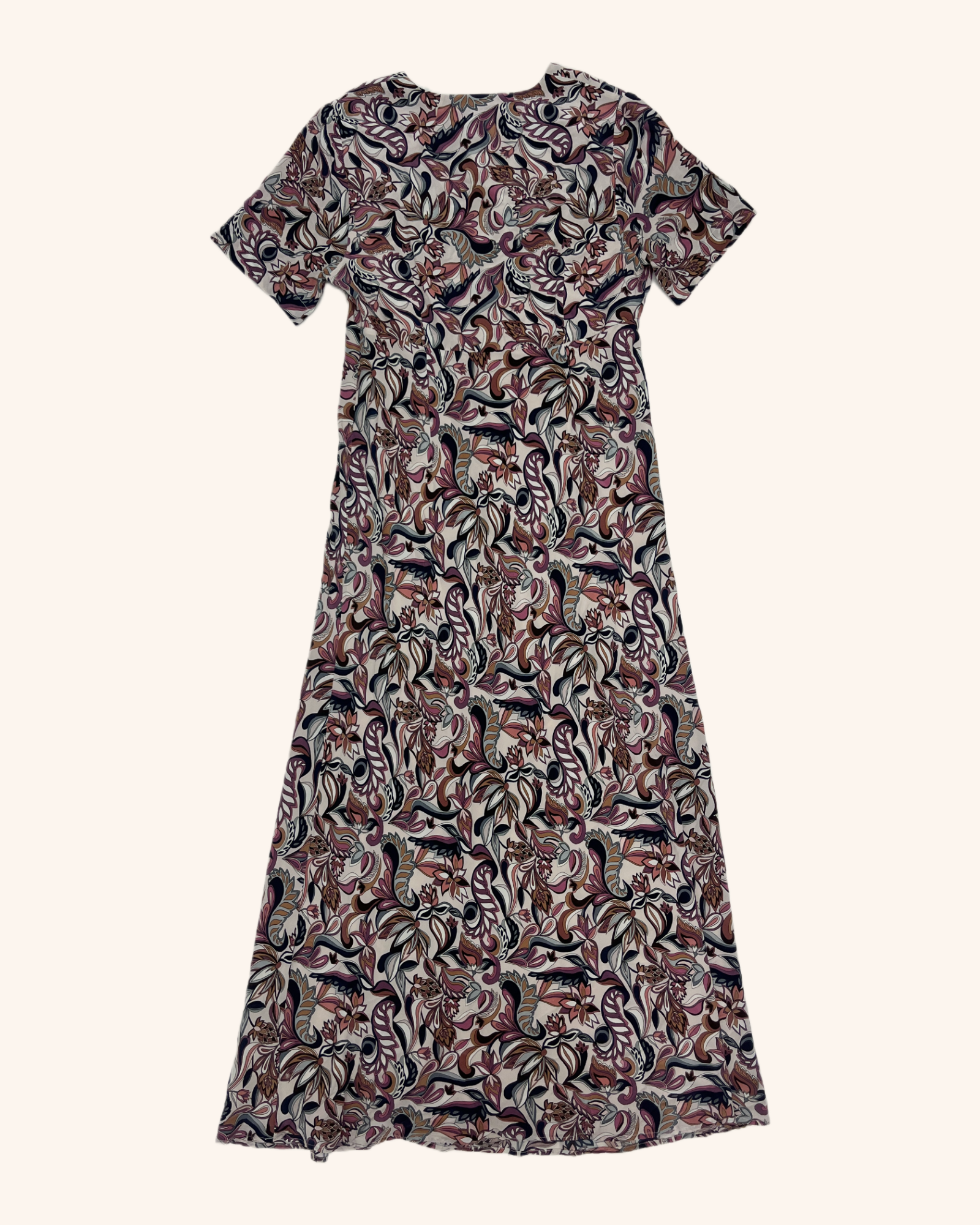 Juliette Hogan - Silk Floral Maxi Dress