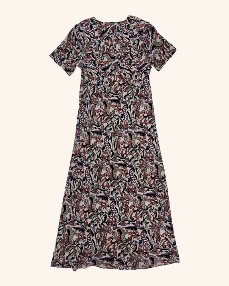 Juliette Hogan - Silk Floral Maxi Dress
