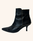 Anine Bing - Leather Studded Ankle Boots